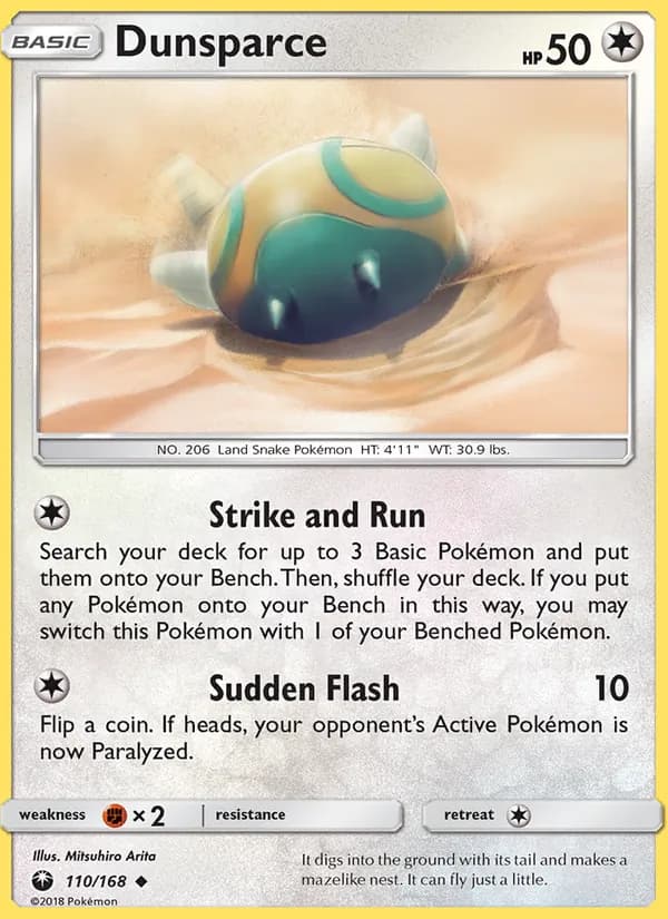 Dunsparce – Celestial Storm 110