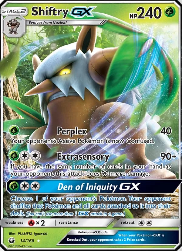 Shiftry GX – Celestial Storm 14