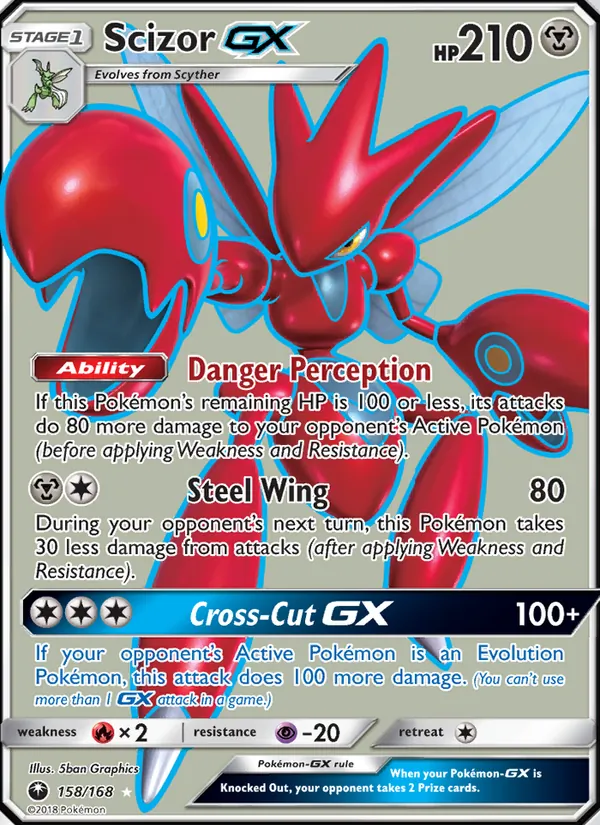 Scizor GX – Celestial Storm 158