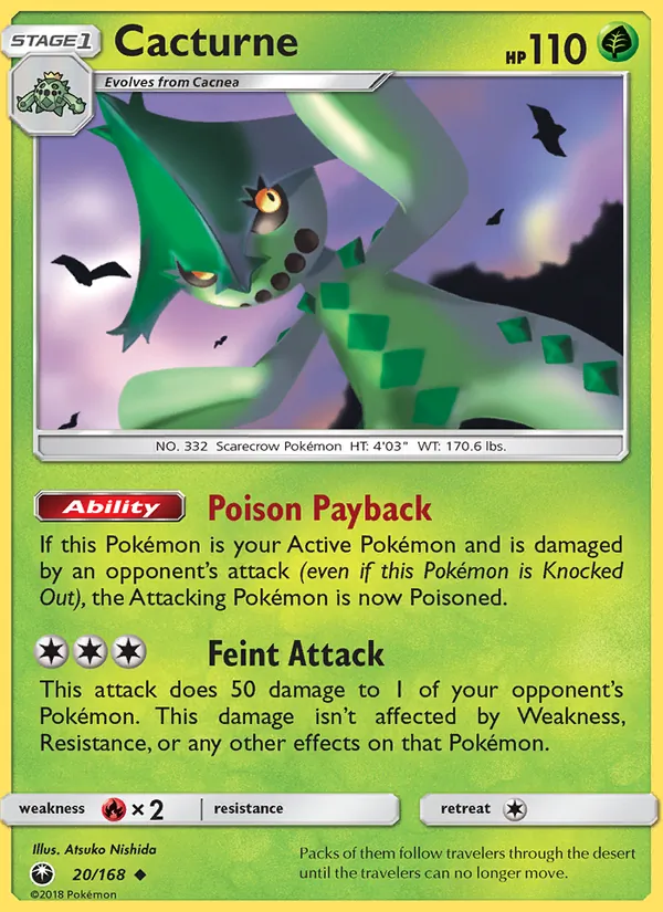 Cacturne – Celestial Storm 20