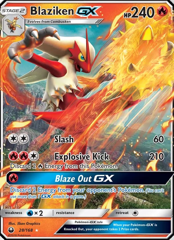 Blaziken GX – Celestial Storm 28