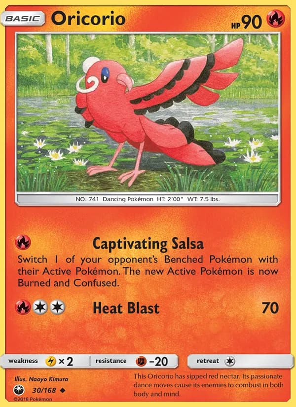 Oricorio – Celestial Storm 30