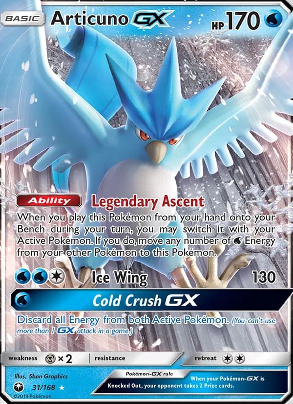 Articuno GX – Celestial Storm 31
