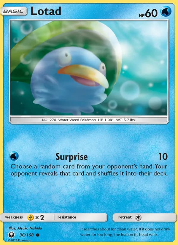 Lotad – Celestial Storm 36