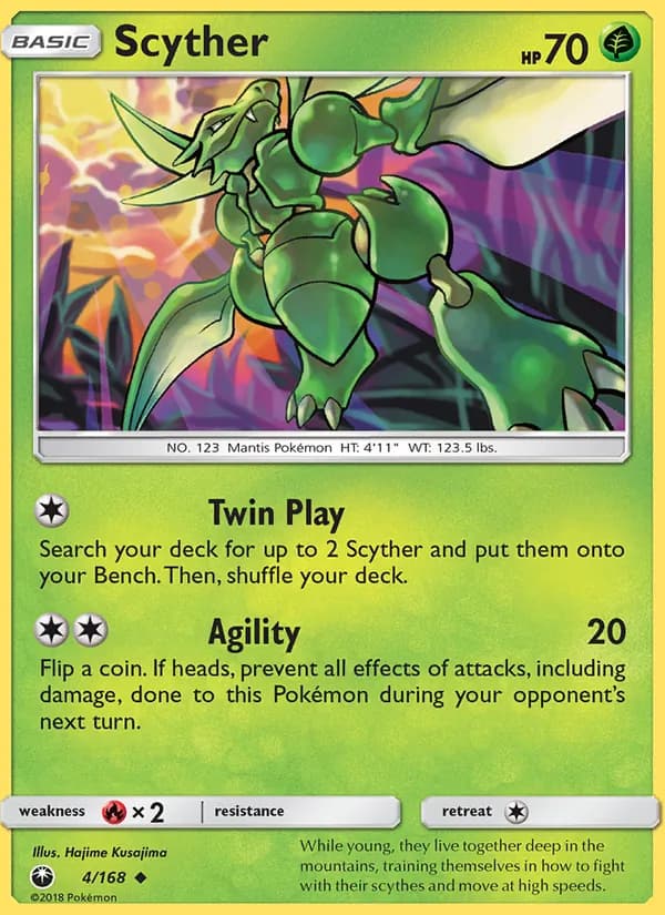 Scyther – Celestial Storm 4