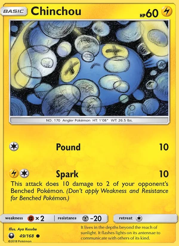 Chinchou – Celestial Storm 49