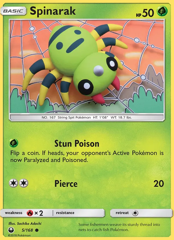 Spinarak – Celestial Storm 5