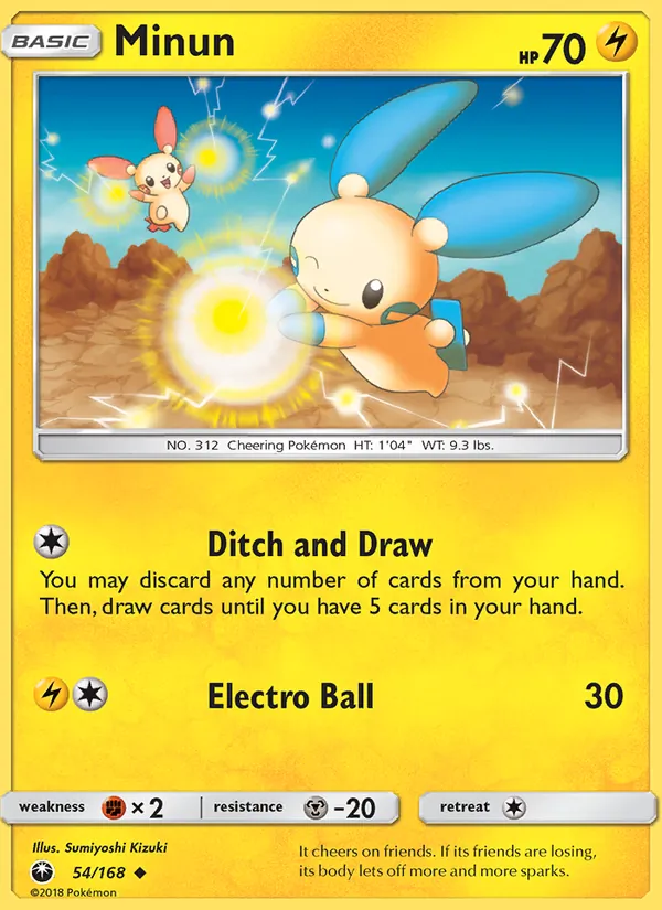 Minun – Celestial Storm 54
