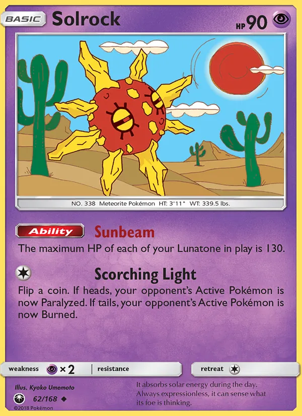 Solrock – Celestial Storm 62