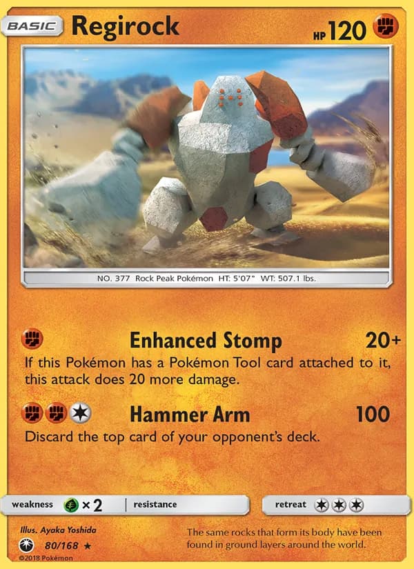 Regirock – Celestial Storm 80
