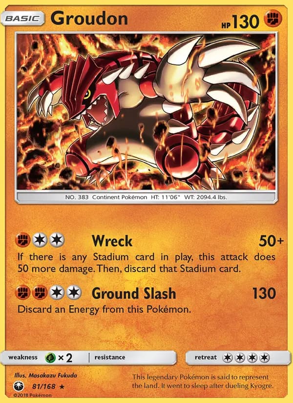 Groudon – Celestial Storm 81
