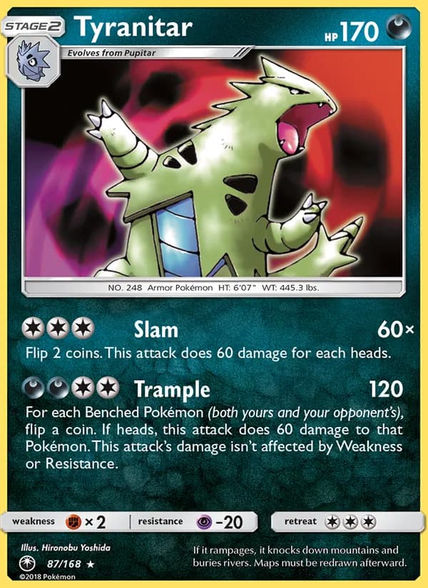 Tyranitar – Celestial Storm 87