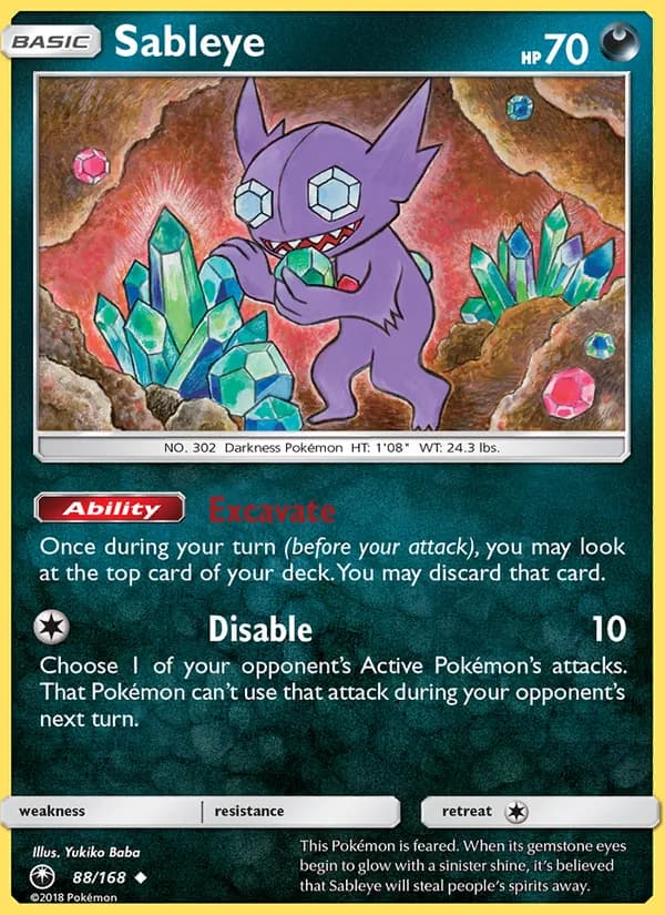 Sableye – Celestial Storm 88