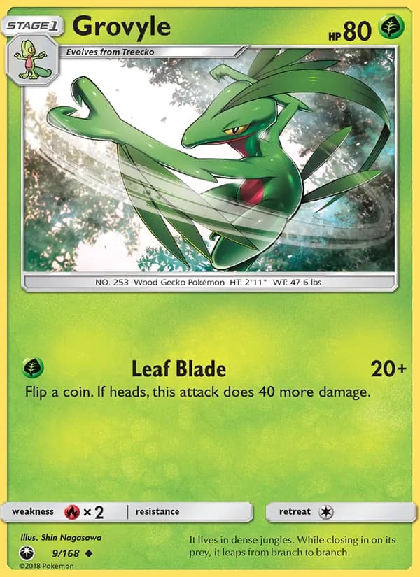 Grovyle – Celestial Storm 9