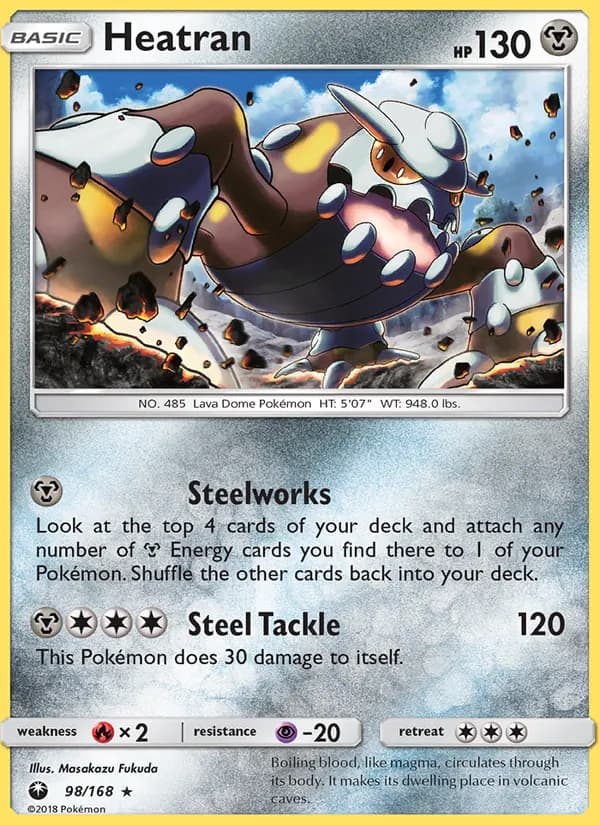 Heatran – Celestial Storm 98