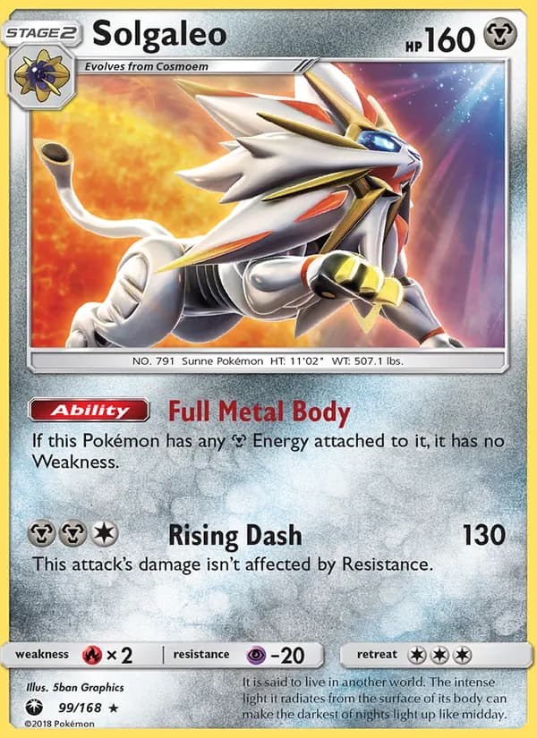 Solgaleo – Celestial Storm 99