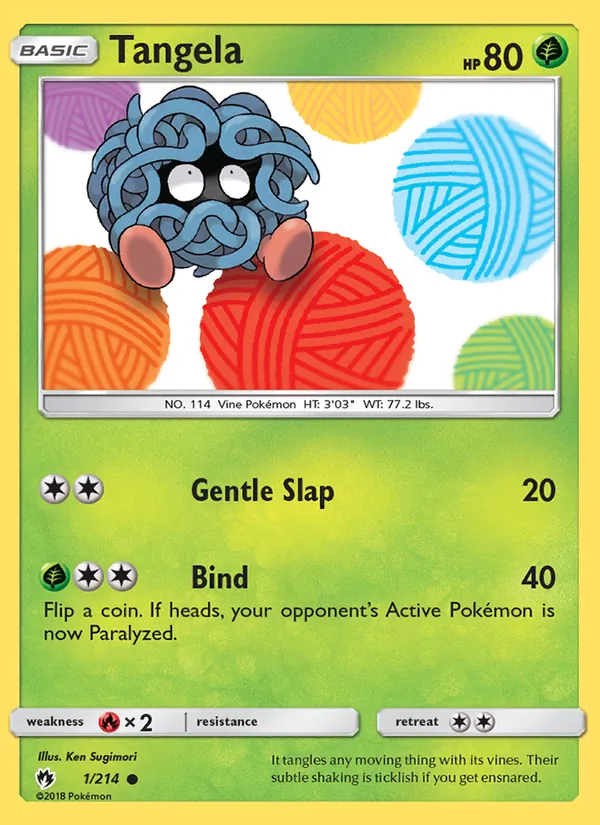 Tangela – Lost Thunder 1