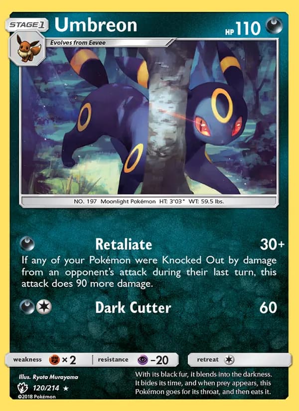Umbreon – Lost Thunder 120