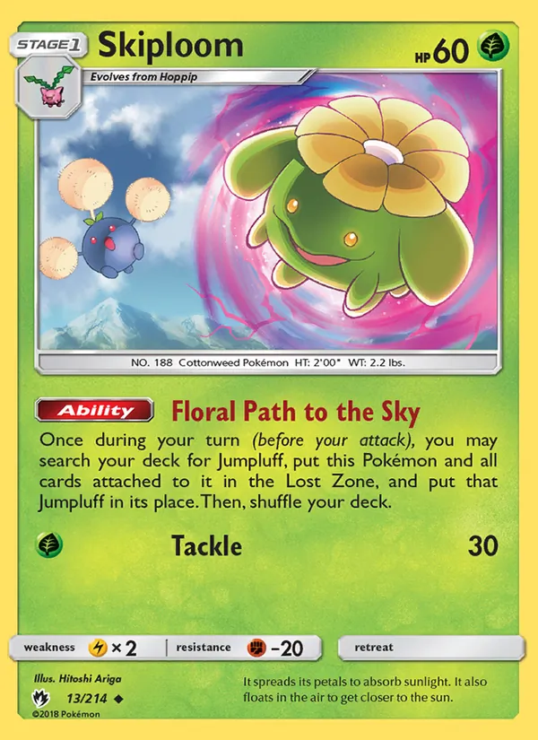 Skiploom – Lost Thunder 13