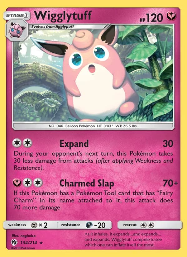 Wigglytuff – Lost Thunder 134