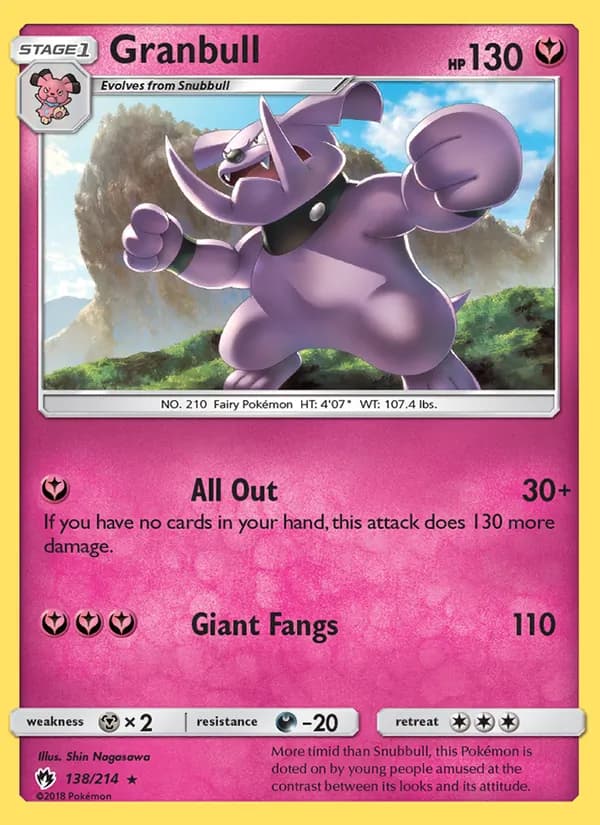 Granbull – Lost Thunder 138