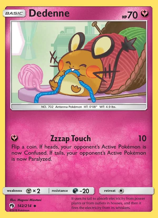 Dedenne – Lost Thunder 142