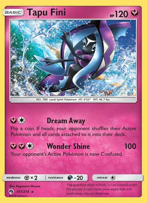 Tapu Fini – Lost Thunder 151