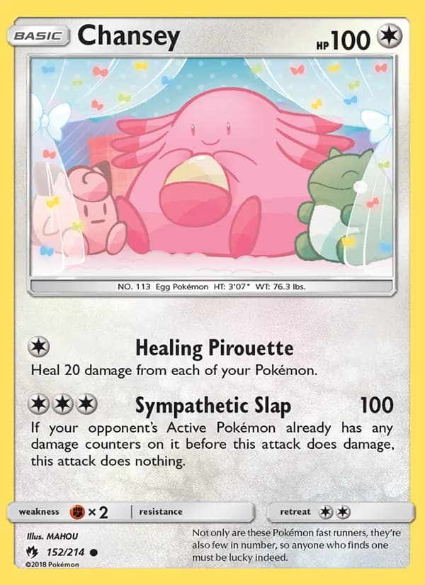 Chansey – Lost Thunder 152