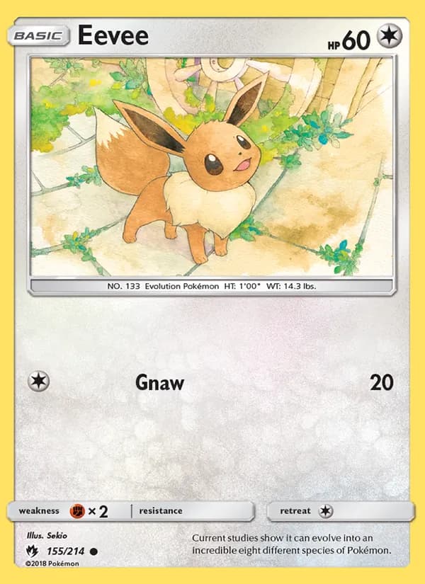 Eevee – Lost Thunder 155