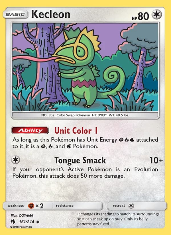 Kecleon – Lost Thunder 161