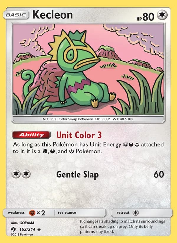Kecleon – Lost Thunder 162