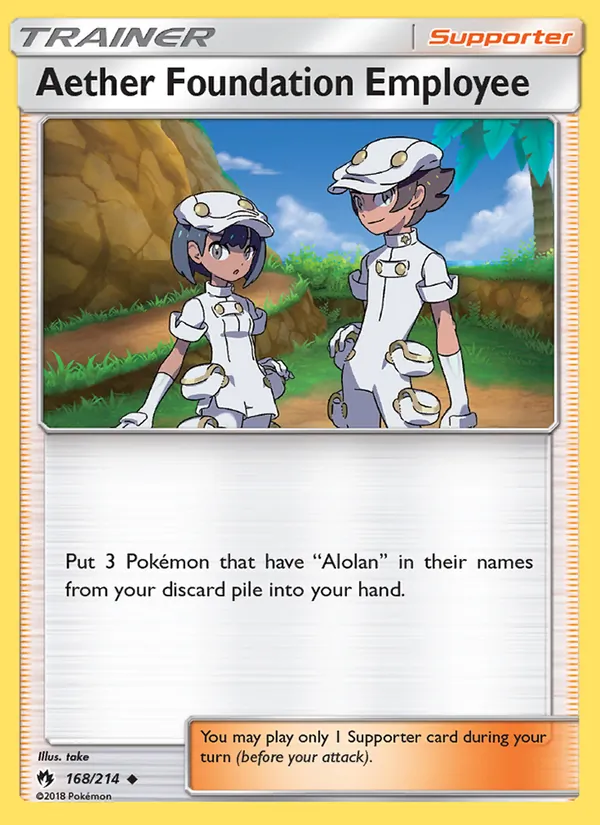 Aether Foundation Employee – Lost Thunder 168