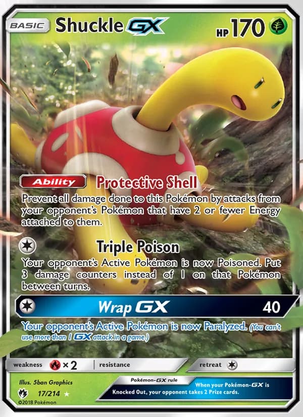 Shuckle GX – Lost Thunder 17