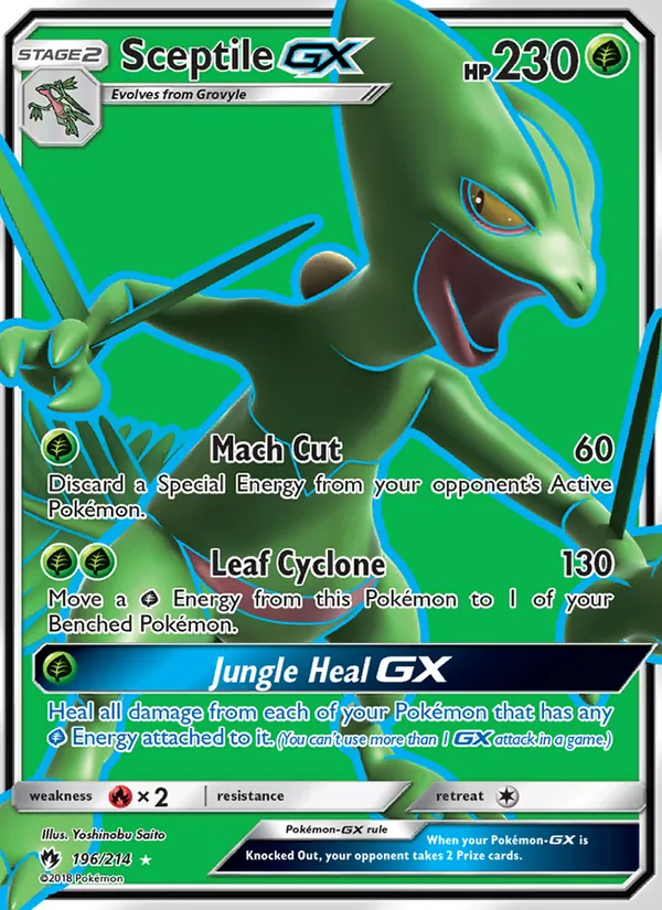 Sceptile GX – Lost Thunder 196
