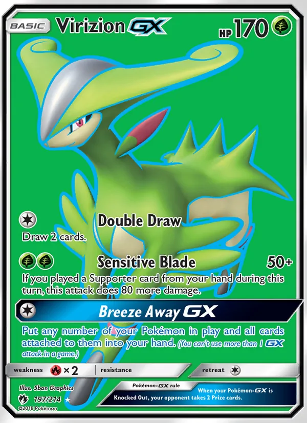 Virizion GX – Lost Thunder 197