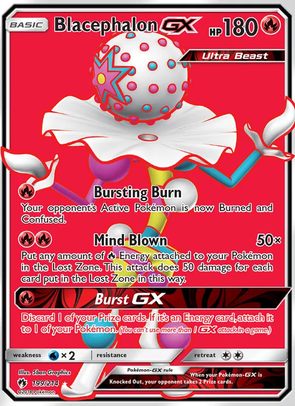 Blacephalon GX – Lost Thunder 199