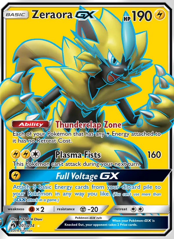 Zeraora GX – Lost Thunder 201