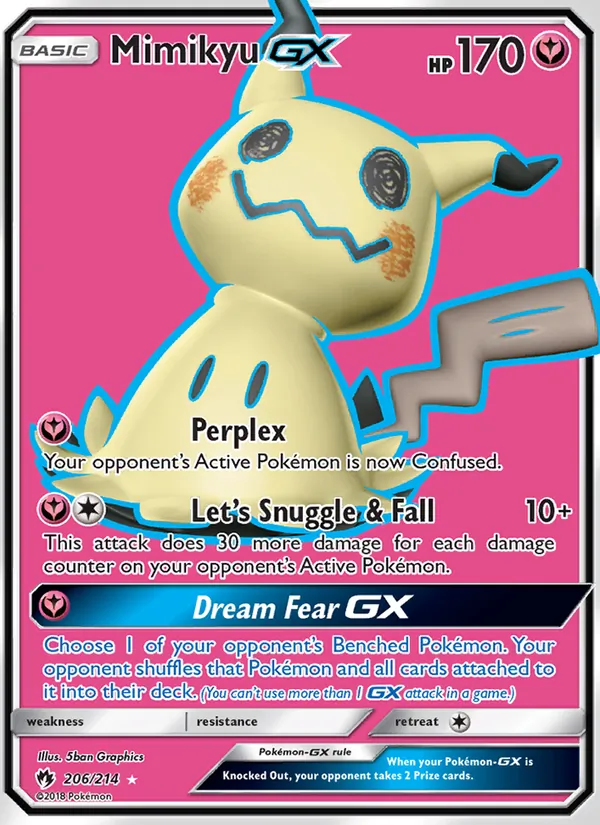 Mimikyu GX – Lost Thunder 206
