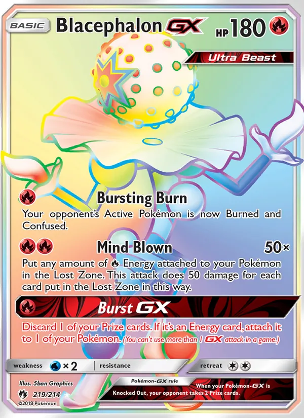 Blacephalon GX – Lost Thunder 219