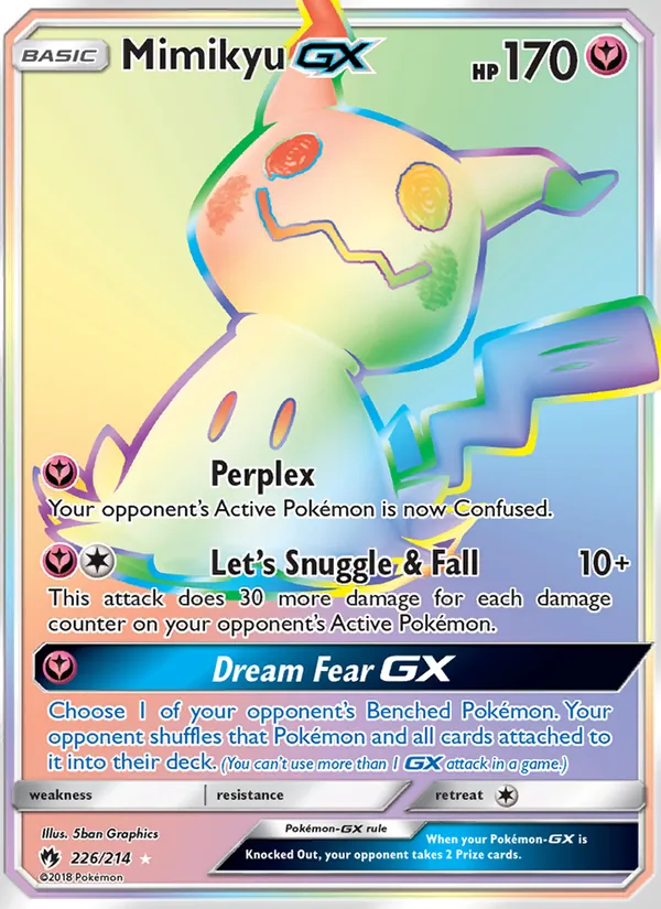 Mimikyu GX – Lost Thunder 226