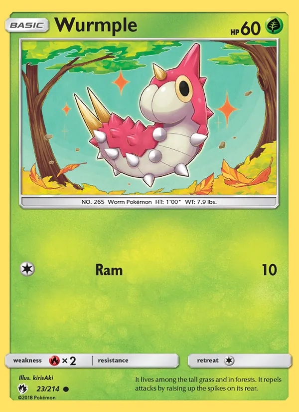 Wurmple – Lost Thunder 23