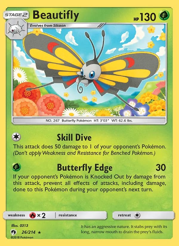 Beautifly – Lost Thunder 26