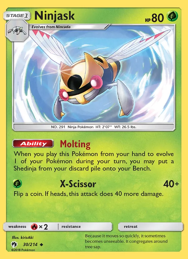 Ninjask – Lost Thunder 30