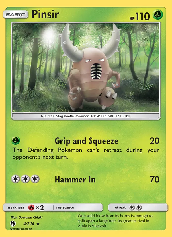 Pinsir – Lost Thunder 4