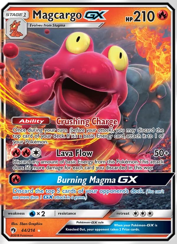 Magcargo GX – Lost Thunder 44