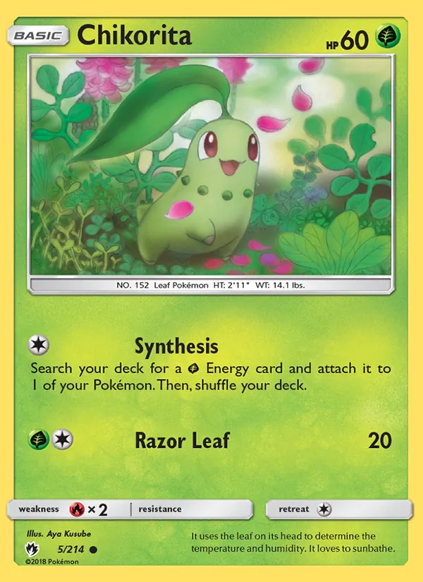 Chikorita – Lost Thunder 5