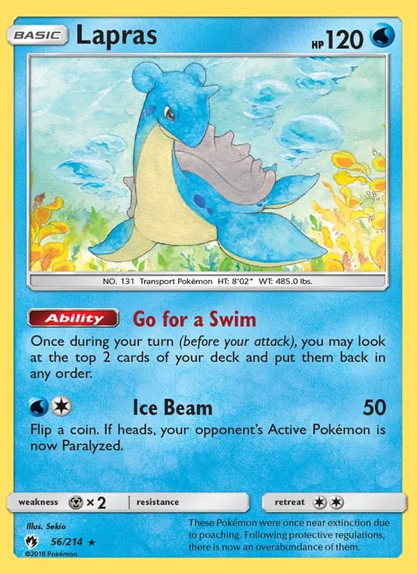 Lapras – Lost Thunder 56