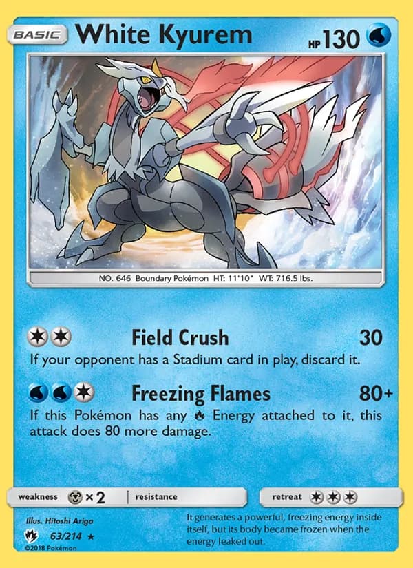 White Kyurem – Lost Thunder 63