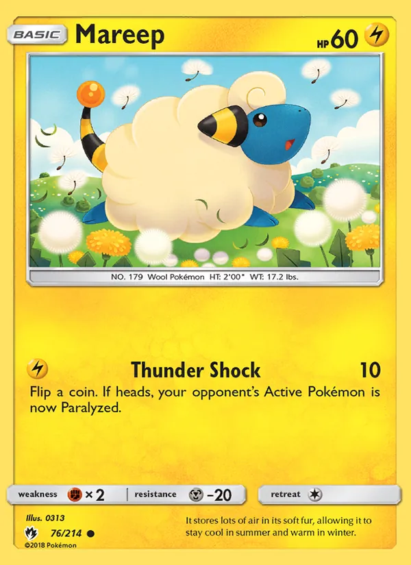 Mareep – Lost Thunder 76
