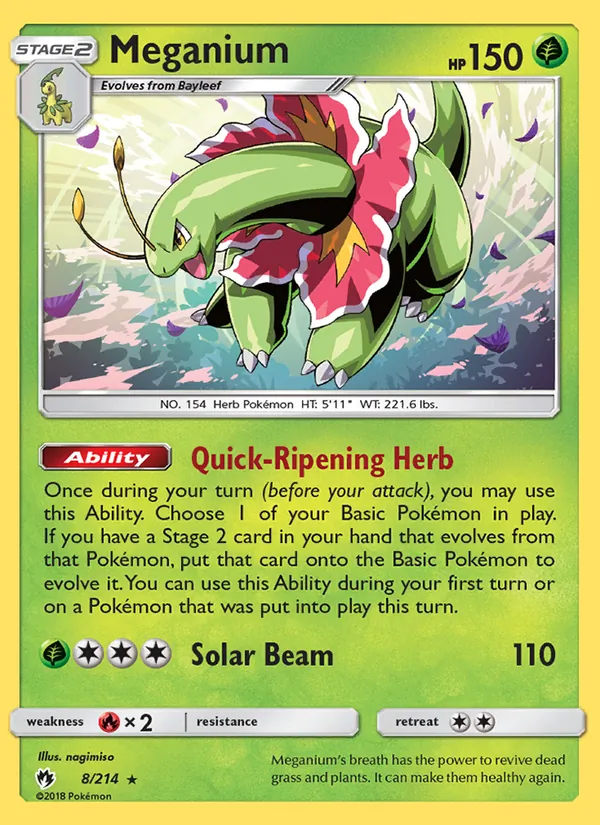 Meganium – Lost Thunder 8